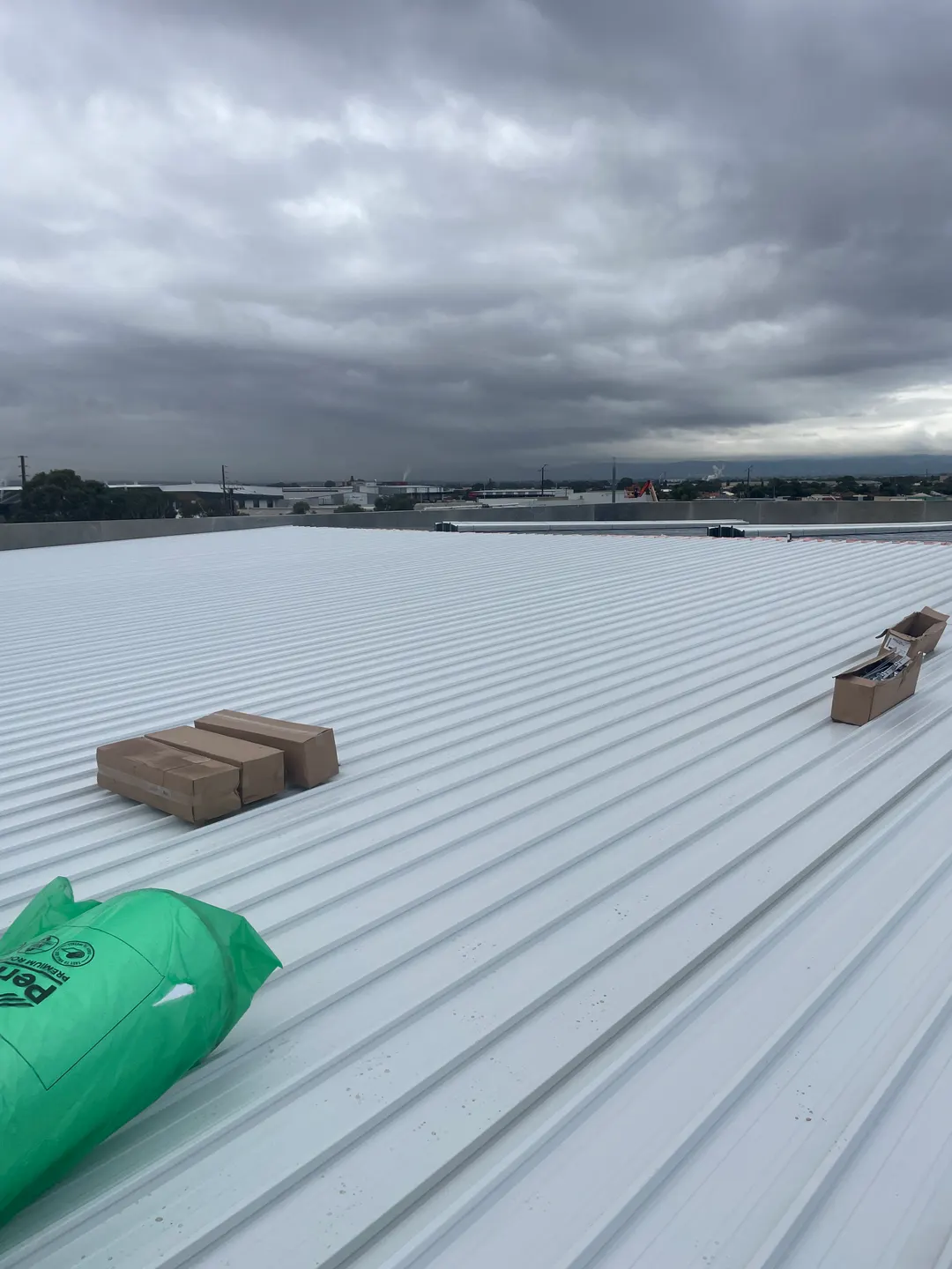 Laid a bit of roof this morning with the crew — Roof Plumber work by Cameron Roofing & Cladding in Adelaide