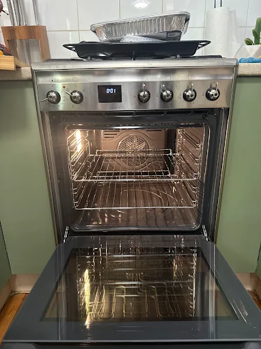 Oven install — Electrical work by Electrician Brisbane in Brisbane South