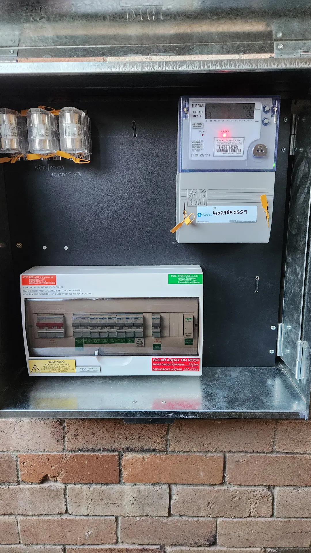 Electrical work by BMA Electrics Pty Ltd