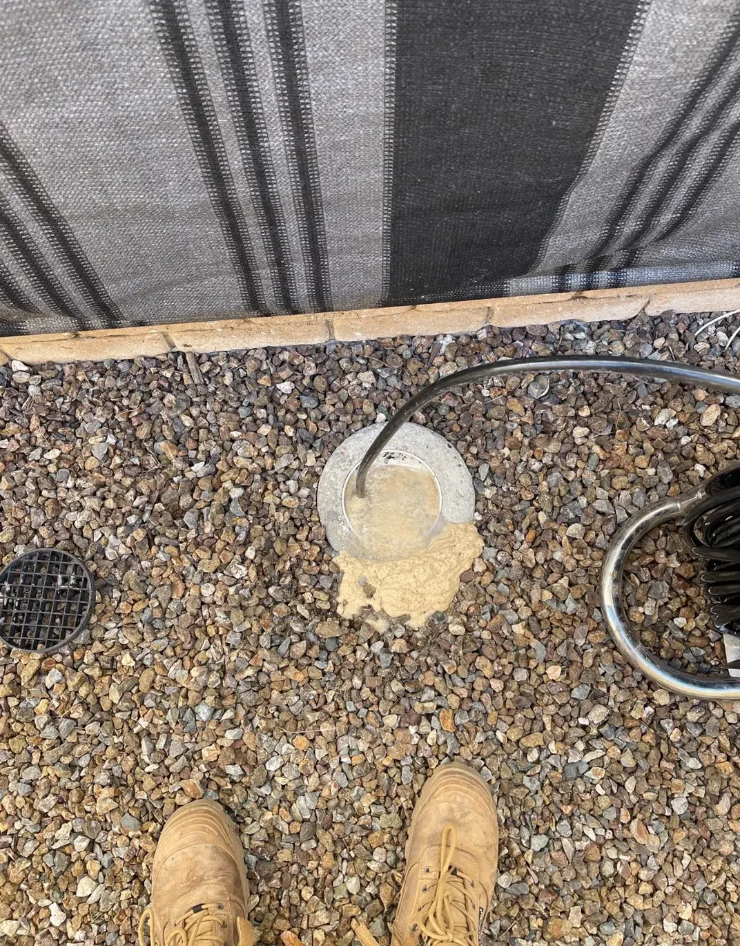 Blocked sewer repair completed in Daisy Hill. from our customers initial phone c — Plumbing work by Morrisons Plumbing Solutions in Brisbane