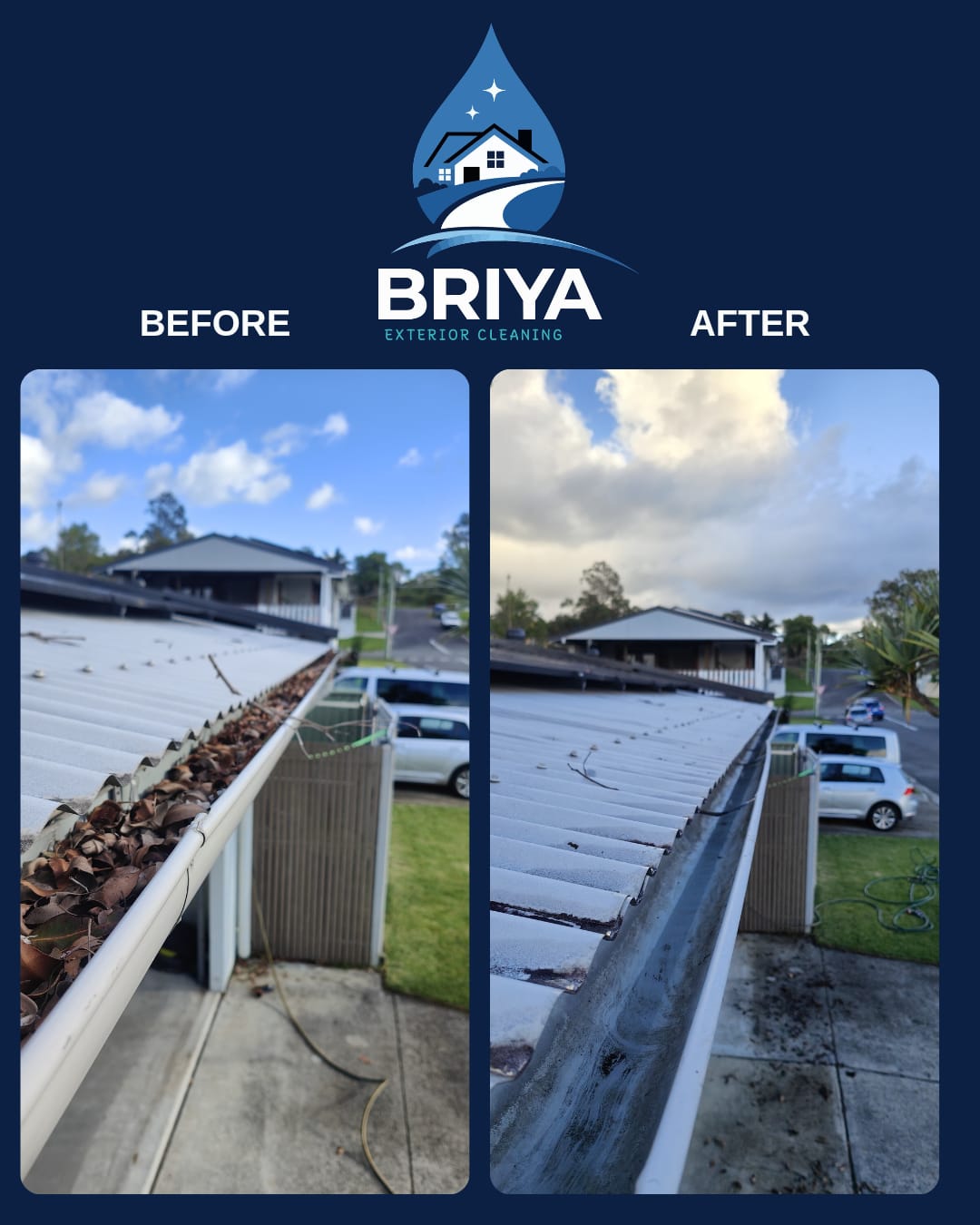 Recent exterior clean completed locally.

A good pressure clean can make a big d — Cleaning Services work by BRIYA Exterior Cleaning in Burleigh Waters