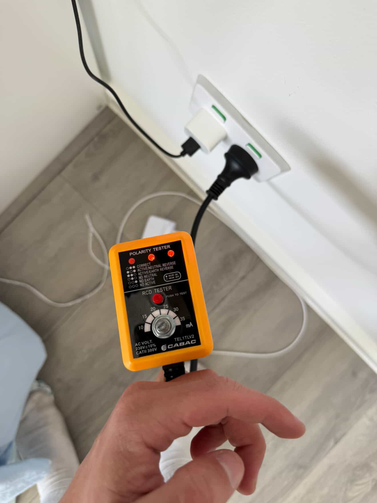 Electrical work by Service Today