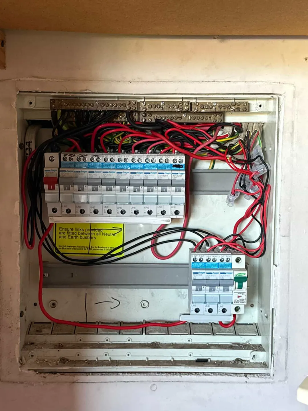 Just finished upgrading this distribution board for a happy client — Electrical work by Service Today in Brisbane Inner City