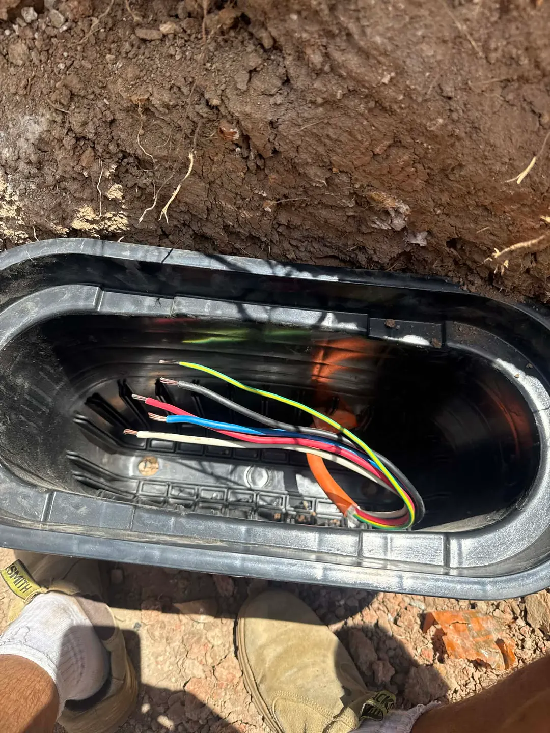 Electrical work by Service Today