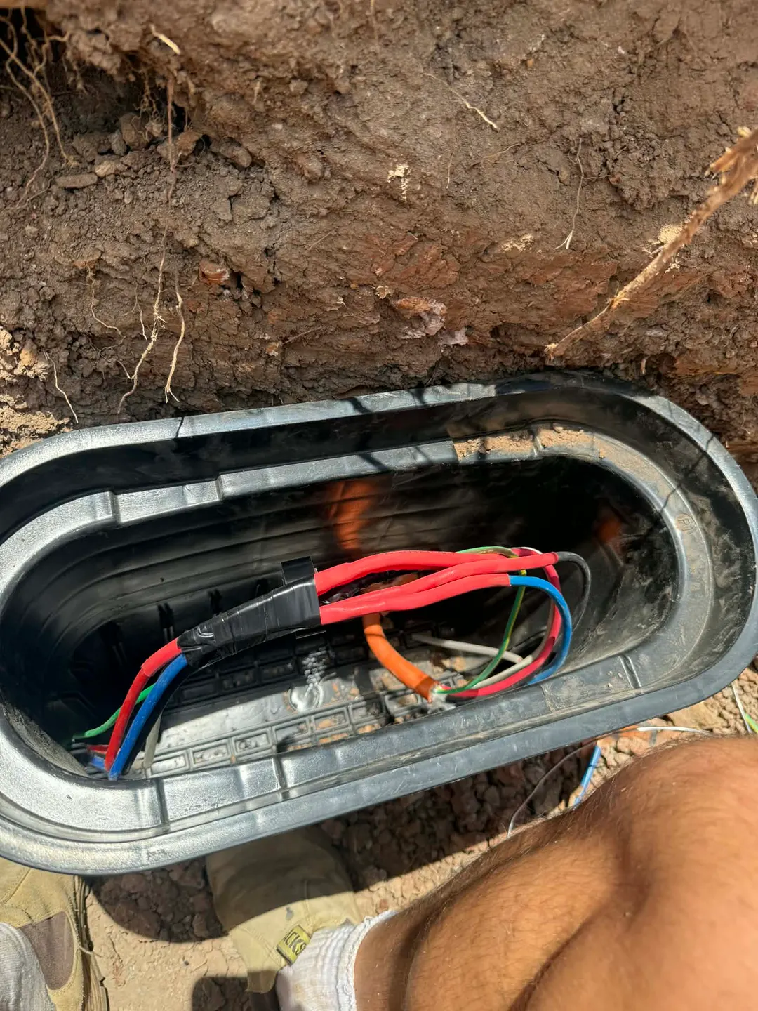 Electrical work by Service Today
