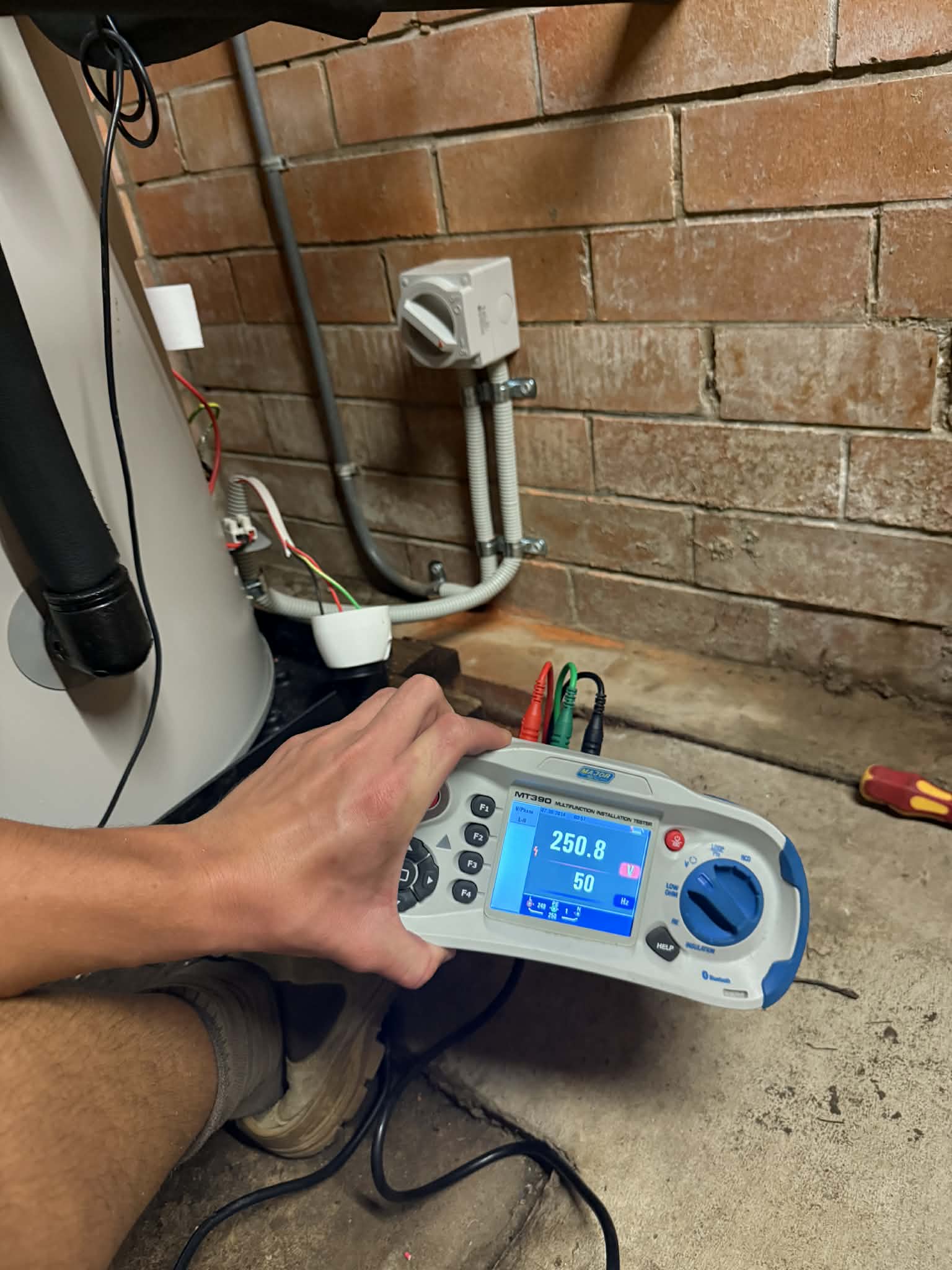 Electrical work by Service Today