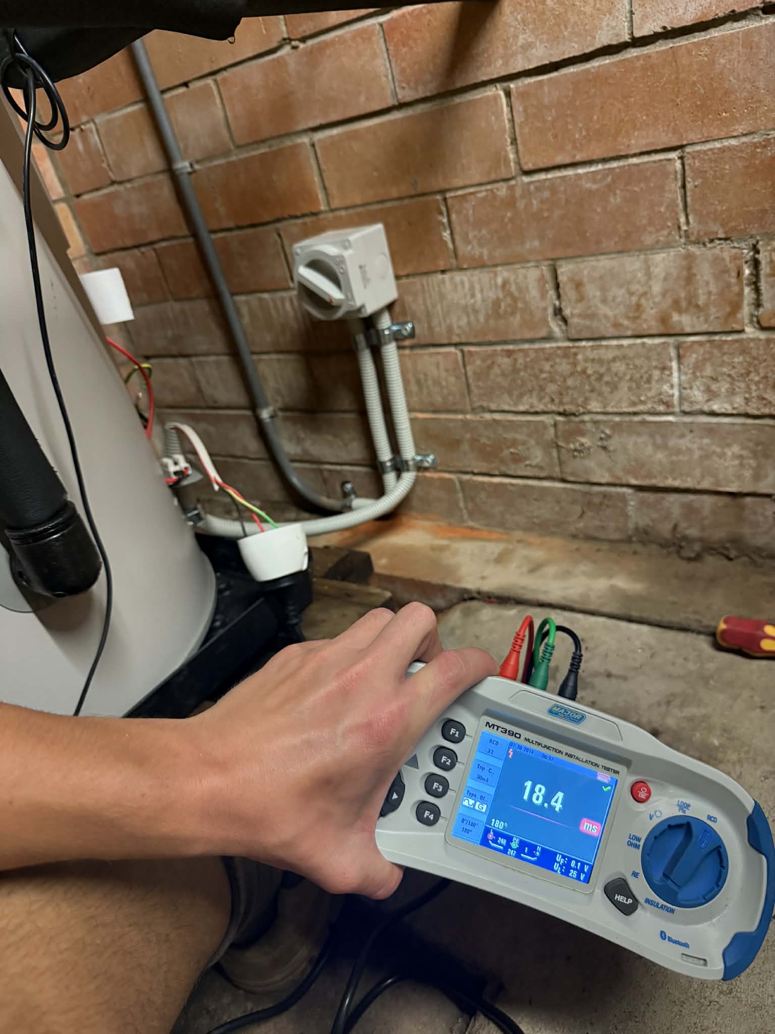 Electrical work by Service Today