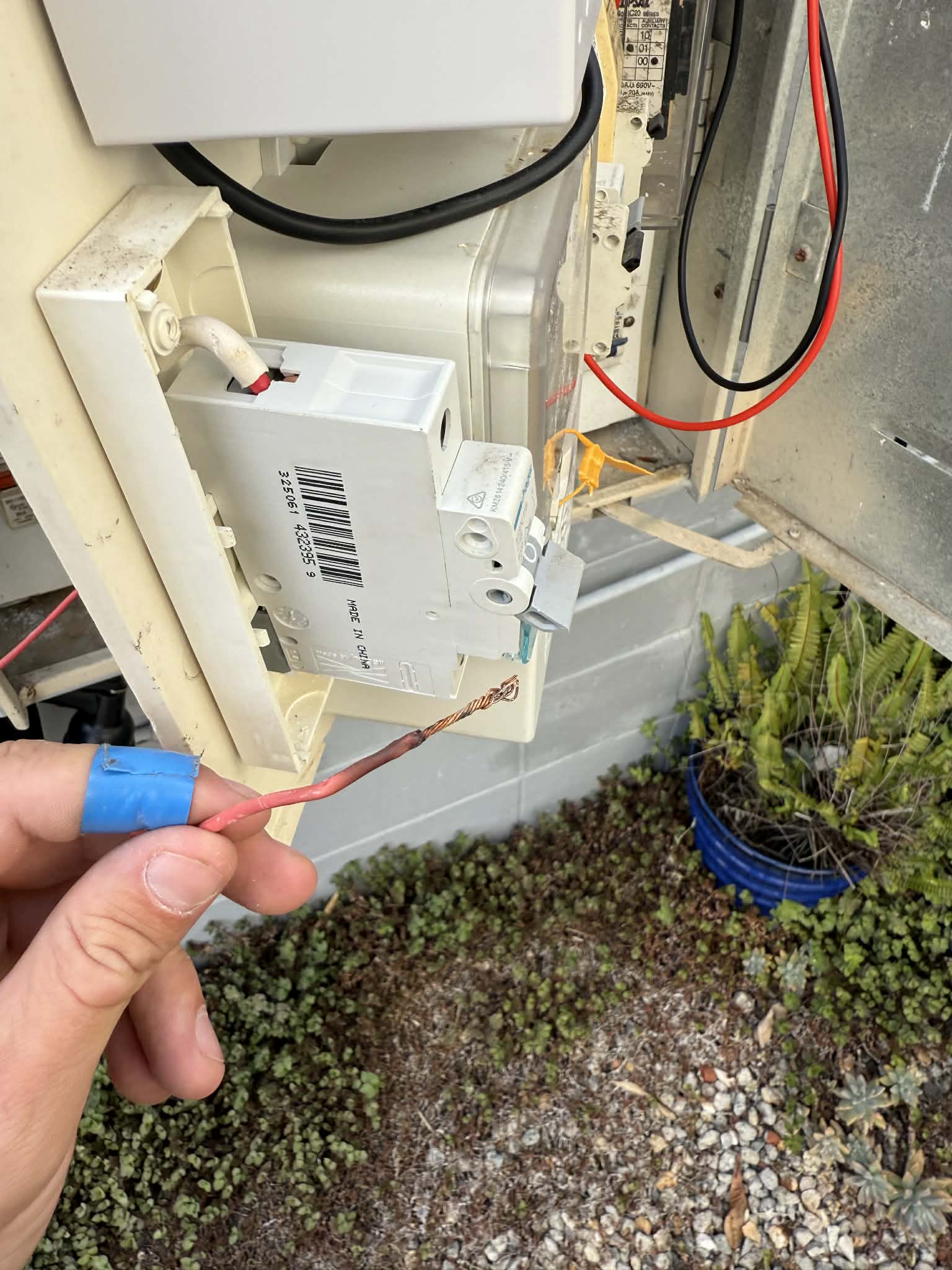 Electrical work by Service Today