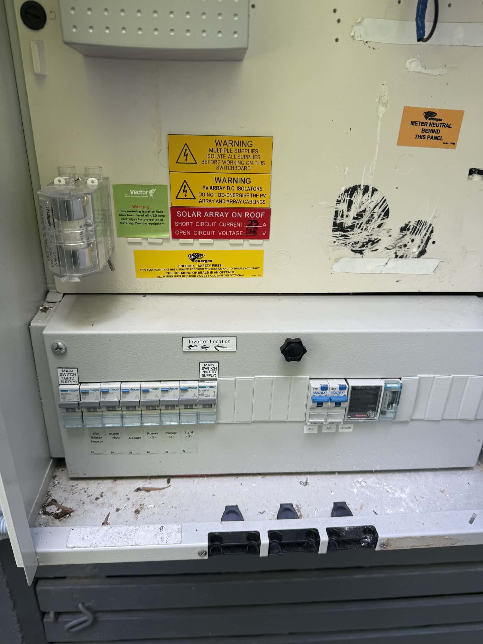 Electrical work by Service Today